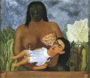 Frida Kahlo Amah and i oil painting reproduction